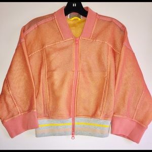 Stella McCartney For Adidas Cropped 3/4 Sleeve Top